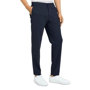 Theory Mayer Drawstring Precision Slim Fit Ponte Navy Ankle Pants Men’s Size 30